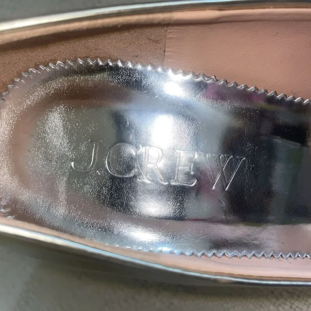 J. Crew Italy Women’s Wedge Heels Size 6 M Gold Metallic Going Out Party Fun